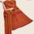 Red & Orange Handlooms Cotton Saree DC1709