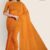 Orange Handlooms Cotton Saree DC1402