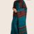 Dark Aqua Handloom Silk Saree MS632