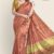 Brown Sugar Fusible Silk Saree ASS2006