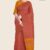 Orangy Red Handlooms Cotton Saree DC1511