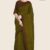 Olive Brown Handlooms Cotton Saree DC1430