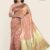 Pinkish Tan Fusible Silk Saree ASS2010