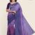 Purple Shaded Handlooms Silk Saree JS798