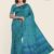 Sea Blue Handlooms Silk Saree JS741