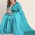 Medium Turquoise Handlooms Silk Saree JS759