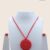 Red Handmade Necklace RN005