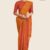 Orange Handlooms Cotton Saree DC1648
