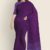 Purple Handlooms Glossy Cotton Saree G2252