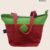 Red & Green Handlooms Bag BOG2154