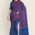 Lapis Blue Handlooms Cotton Saree DC1737