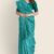 Greenish Blue Handlooms Silk Saree JS752