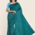 Greenish Blue Handlooms Silk Saree JS814