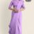 Purple Handlooms Glossy Cotton Saree G2313