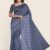 Ash Shaded Handlooms Silk Saree JS855