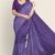 Purple Shaded Handlooms Silk Saree JS976