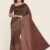 Brown Shaded Handlooms Silk Saree JS979