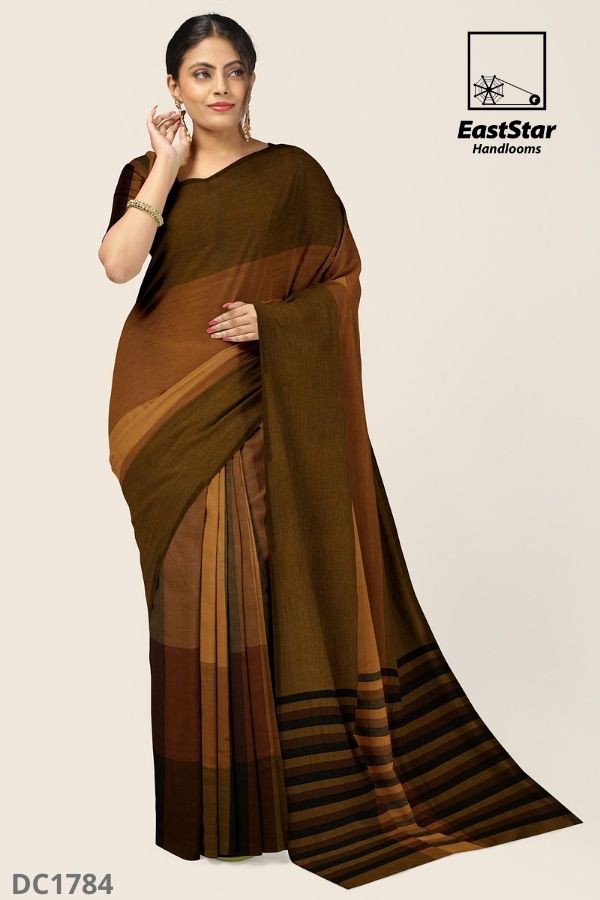Shaded Handlooms Cotton Saree DC1784 East Star Handlooms