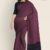 Old Mauve Handlooms Glossy Cotton SareeG2379