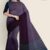 Purple Handlooms Glossy Cotton Saree G2418