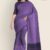 Purple Handlooms Glossy Cotton Saree G2423