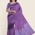 Purple Shaded Handlooms Silk Saree JS818