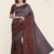 Brown Shaded Handlooms Silk Saree JS822