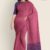 Raspberry Handlooms Glossy Cotton Saree G2368