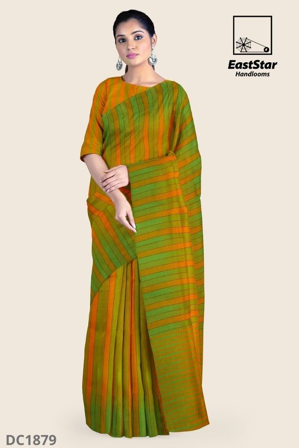 Shaded Handlooms Cotton Saree DC1879 East Star Handlooms