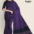 Purple Handlooms Glossy Cotton Saree G2380