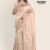 Cream Handlooms Silk Saree MS1064
