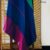 Blue & Magenta Handloom Sapta Sarong CS1617
