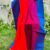 Red & Blue Handloom Sapta Sarong CS1644