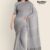 Grey Handlooms Glossy Cotton Saree G2273