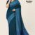 Blue Handlooms Glossy Cotton Saree G2452