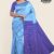 Purple & Blue Handlooms Silk Saree JS1619