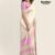 Cream & Pink Handlooms Silk Saree JS1670