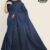 Grey Blue Handlooms Glossy Cotton Saree G2601