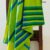 Green Handloom Cotton Sapta Sarong CS1728