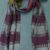 Sand & Maroon Handlooms Silk Scarves ESS146