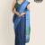 Blue Handlooms Glossy Cotton Saree G2458