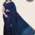 Navy Blue Handlooms Silk Saree JS1677