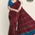 Red & Blue Handlooms Silk Saree JS1707