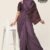 Dirty Purple Handlooms Silk Saree JS1825