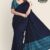 Navy Blue Handlooms Silk Saree JS1829