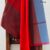 Red Handloom Silk Sapta Sarong SS2057