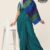 Dark Aqua Handlooms Silk Saree JS1998