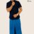 Blue Handloom Sapta Sarong CS1974