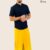 Yellow Handloom Sapta Sarong CS2001