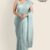 Green Ash handloom Glossy Cotton Saree G2563